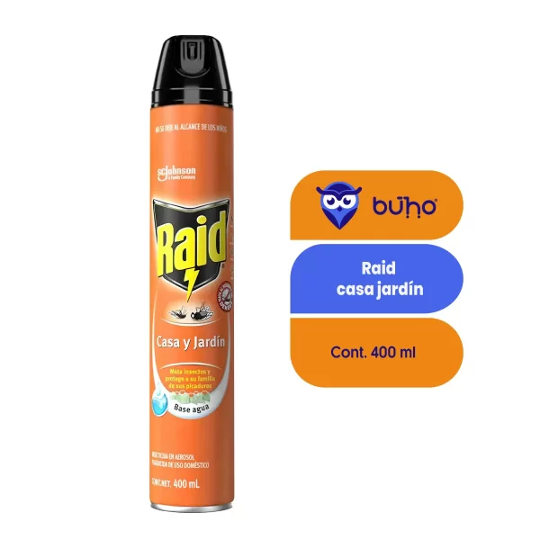 Raid Casa y Jardín 400 ml