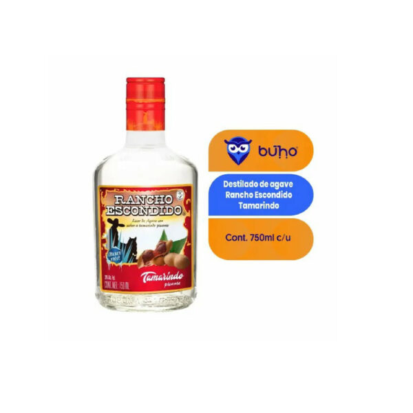 Destilado Rancho Escondido 750 ml Tamarindo