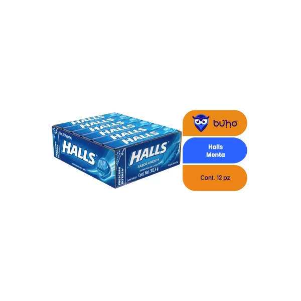 Halls Menta 12 pz 25.2 gr c/u