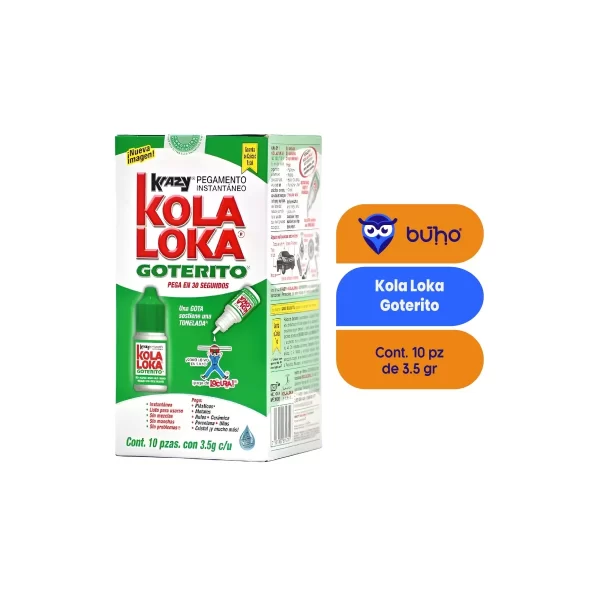 Kola Loka Gotero Caja con 10 Piezas con 3.5gr