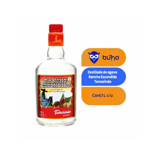 Destilado Rancho Escondido Tamarindo 1 lt